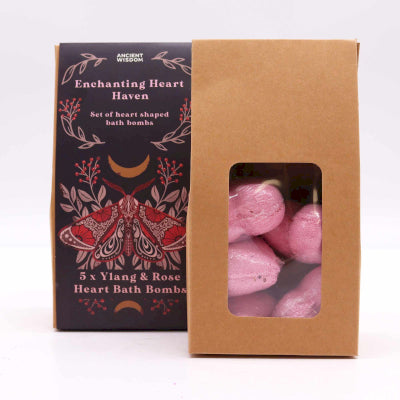 Enchanting Heart Haven Bath Heart Gift Set