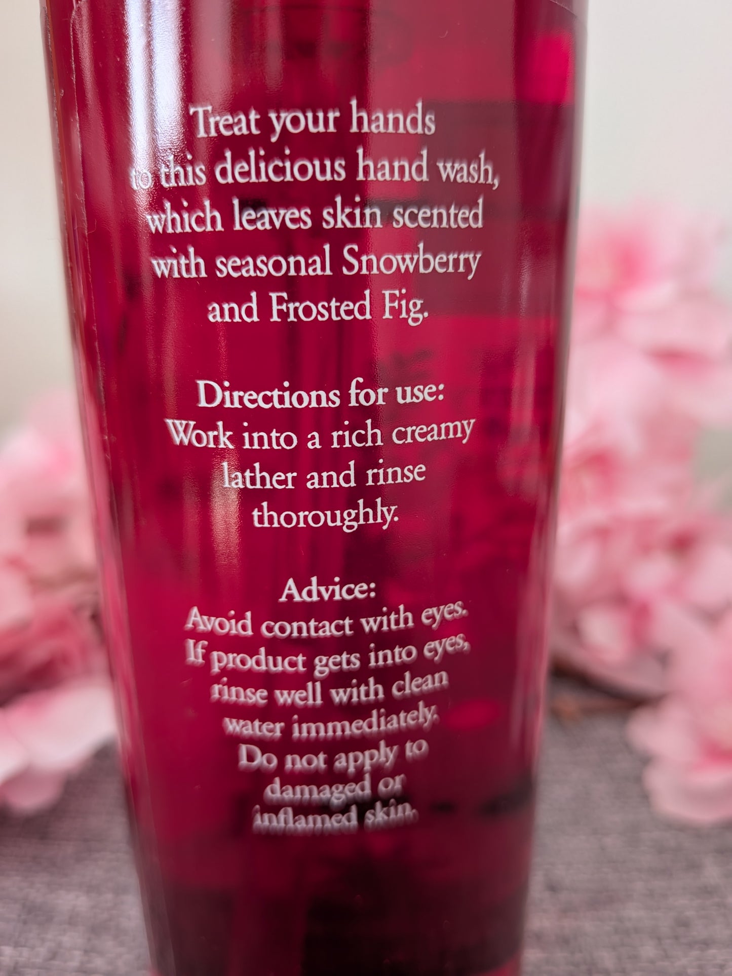 Frosted Fig & Snowberry Hand Wash