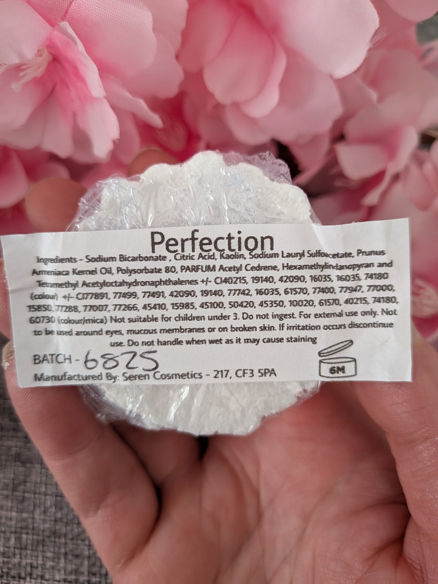 Mini Flower Bath Bomb