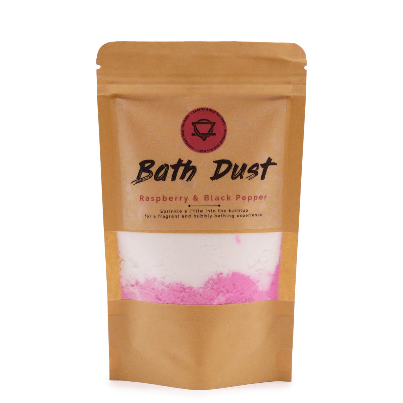 Raspberry & Black Pepper Bath Dust