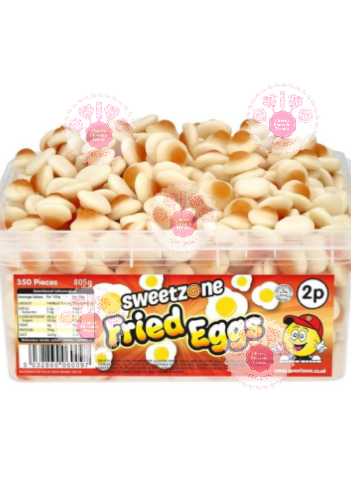 Fried Eggs Tub