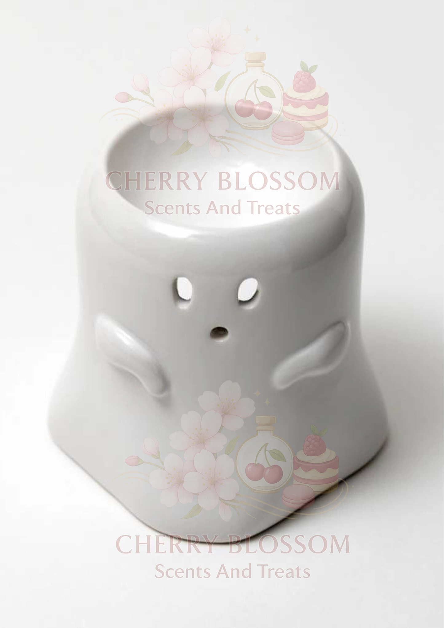 Ghost Ceramic Burner - White