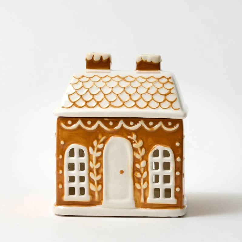 Gingerbread House Ceramic Burner