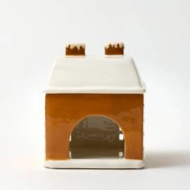 Gingerbread House Ceramic Burner