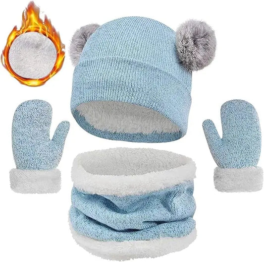 3 Pcs Kids Winter Set