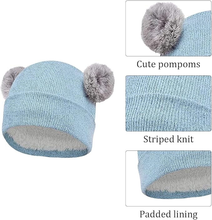 3 Pcs Kids Winter Set