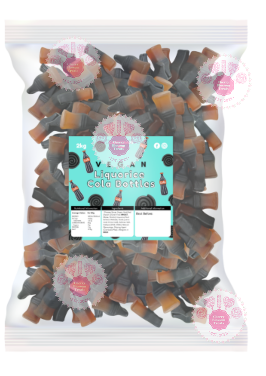 Vegan Liquorice Cola Bottles