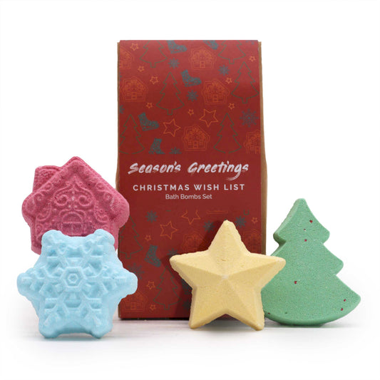 Christmas Wish List Christmas Bath Bomb Gift