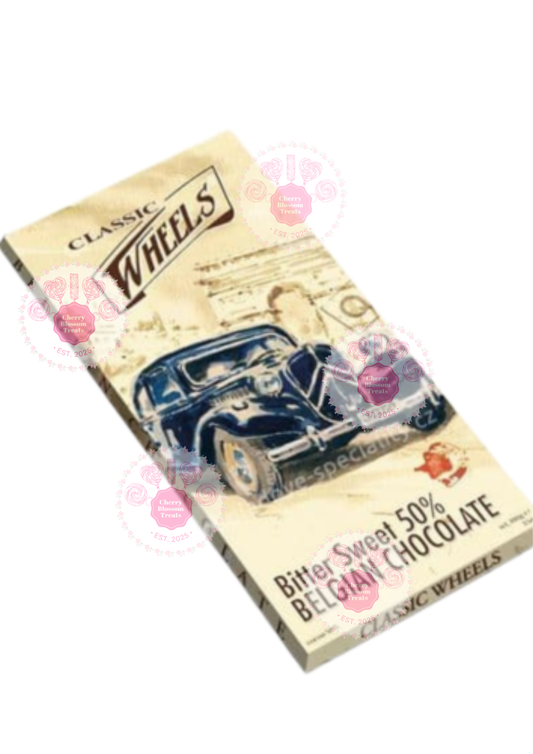 Classic Wheels Dark Chocolate Bar