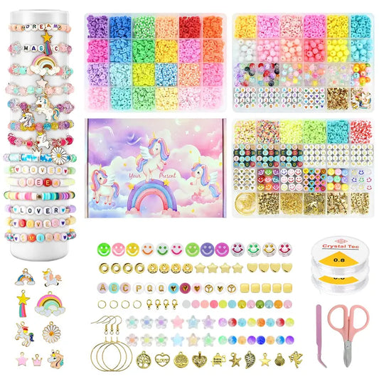 Clay Beads Bracelet Making Kits