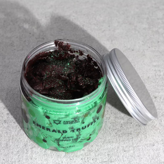 Dubai Whipped Cream Soap - Emerald Truffle