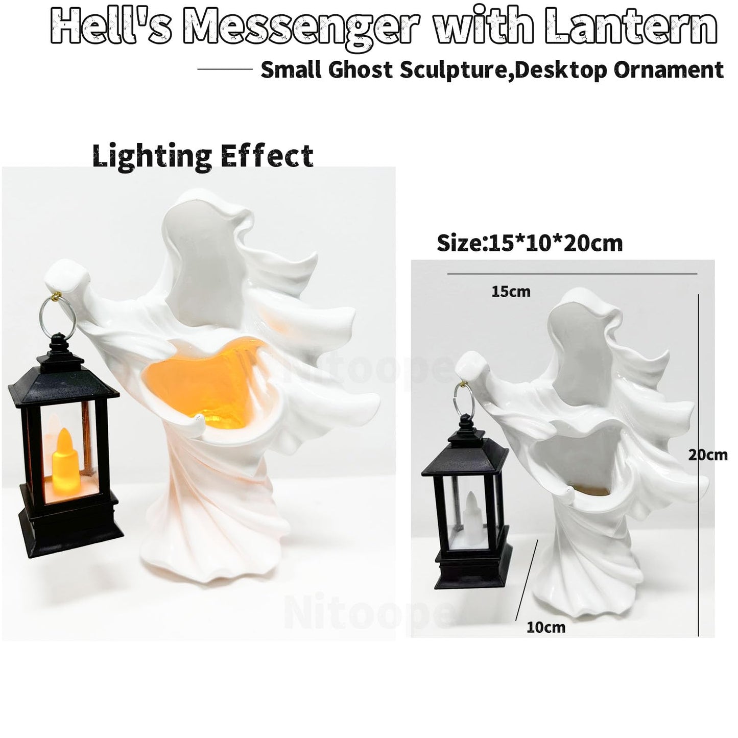 Faceless Ghost Decor