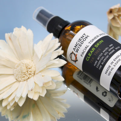 Facial Toner Mist Pure Witch Hazel with Tea Tree