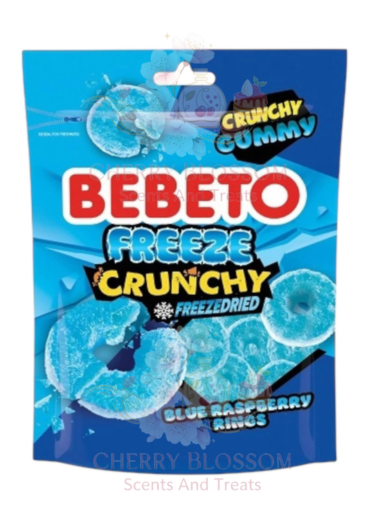 Bebeto Freeze Dried Blue Raspberry Rings