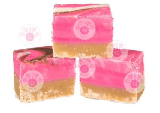 Strawberry Cheesecake Fudge