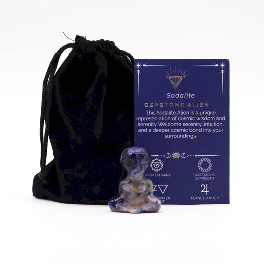 Gemstone Alien - Sodalite