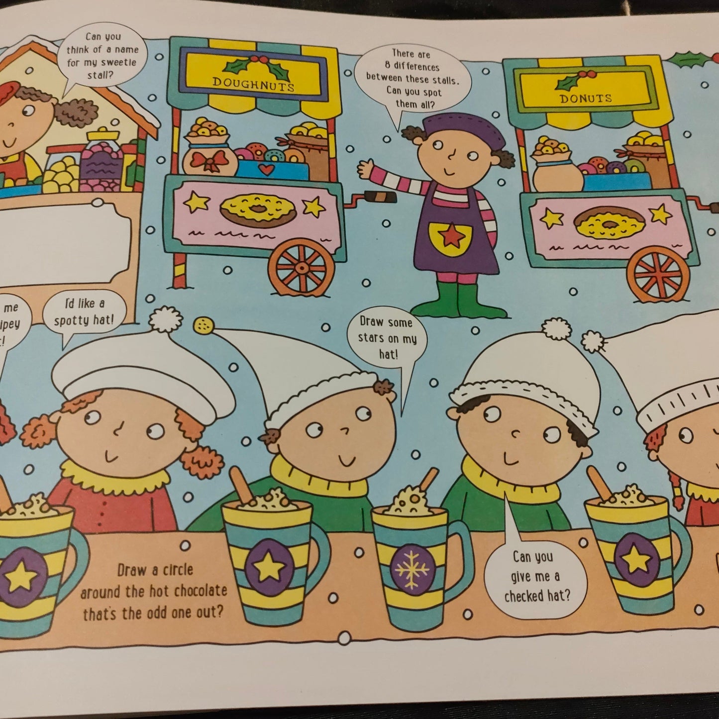 Christmas Placemats Activity Book
