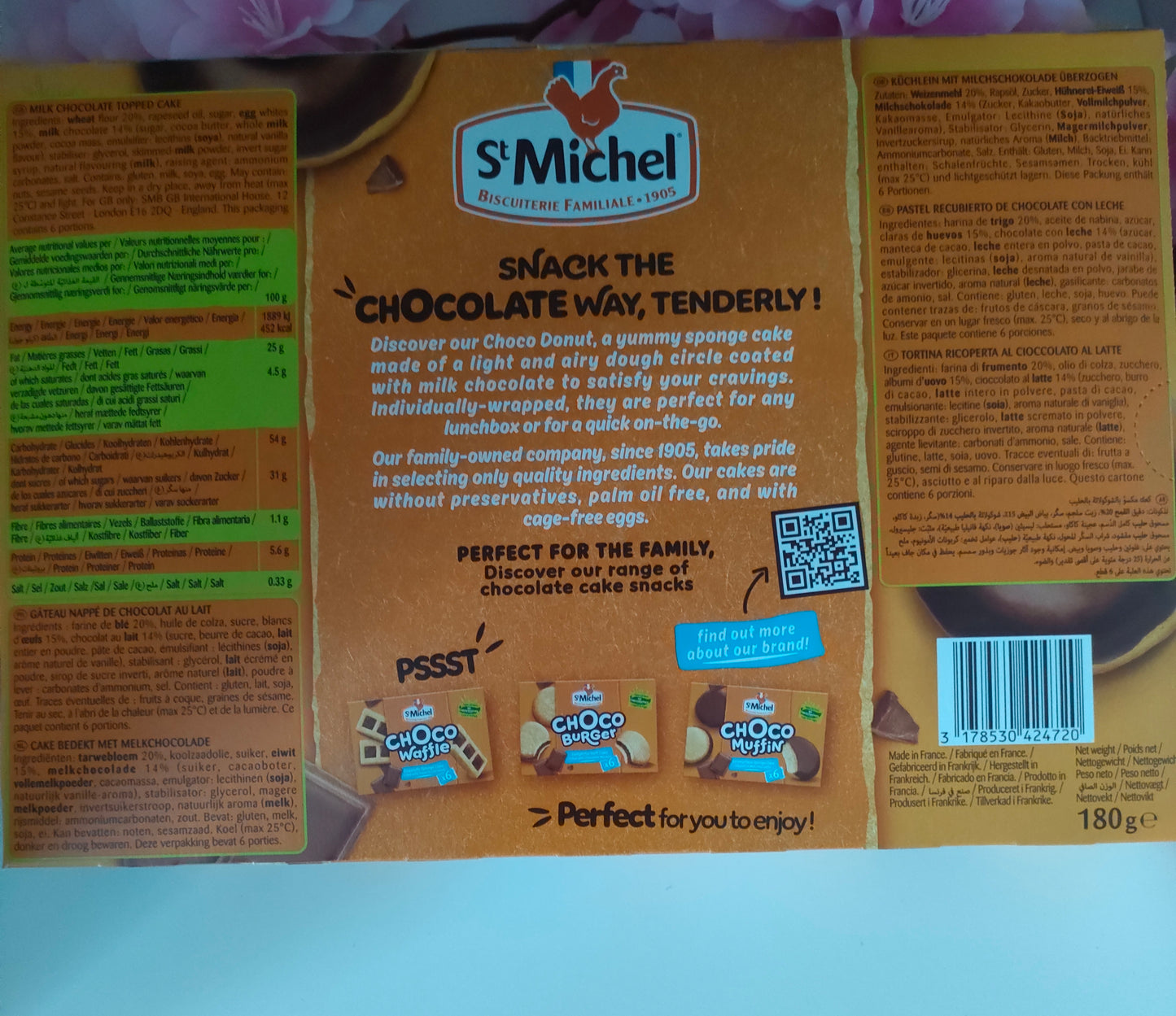 St Michel Choco Donuts