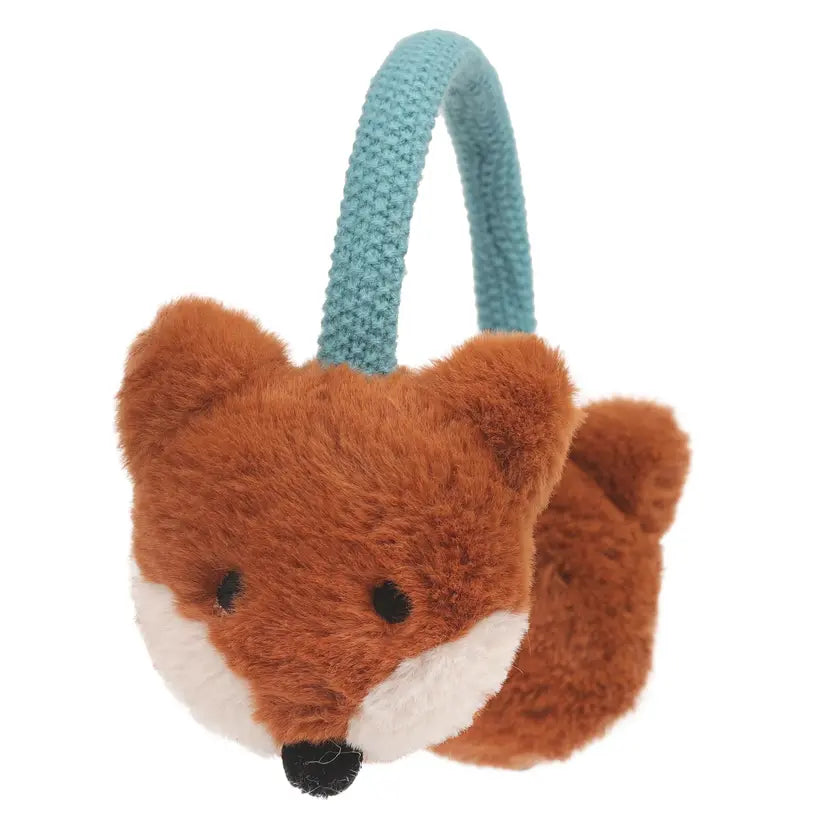 Kids Winter Earmuffs Knitted Plush Ear Warmers