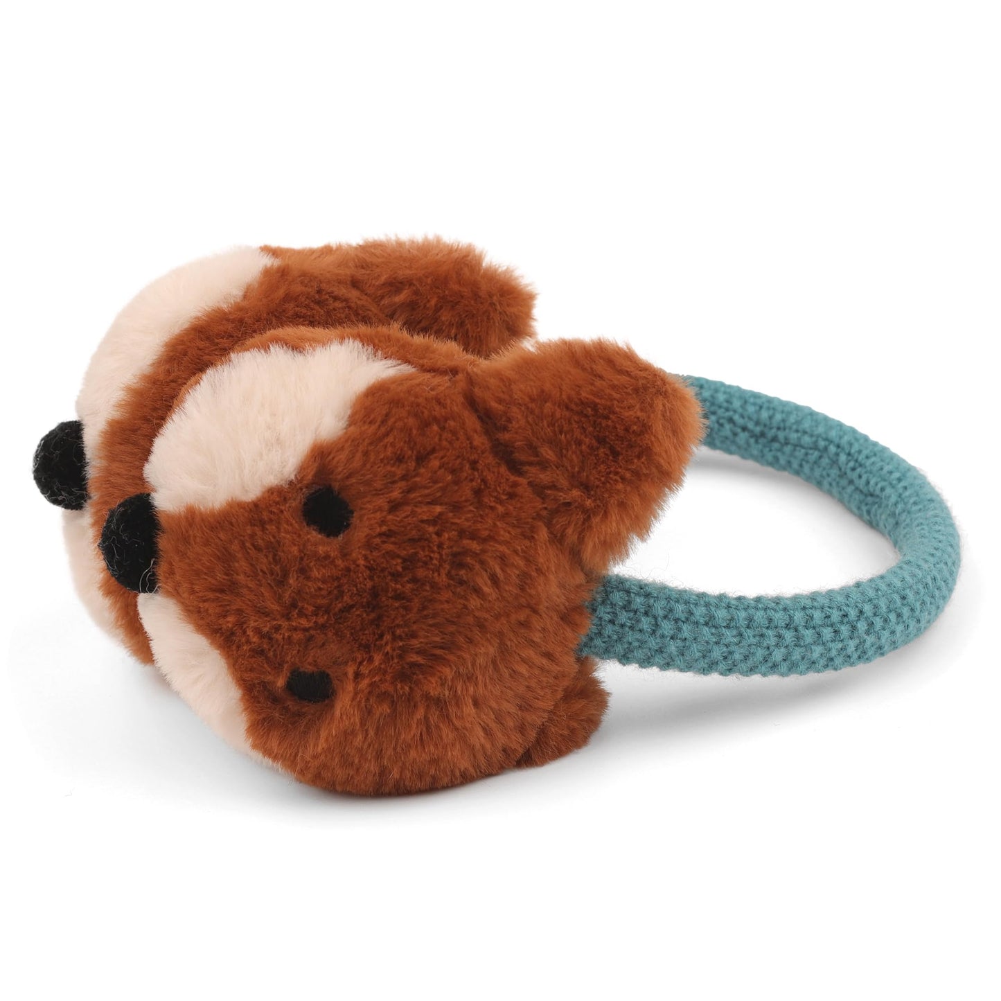 Kids Winter Earmuffs Knitted Plush Ear Warmers