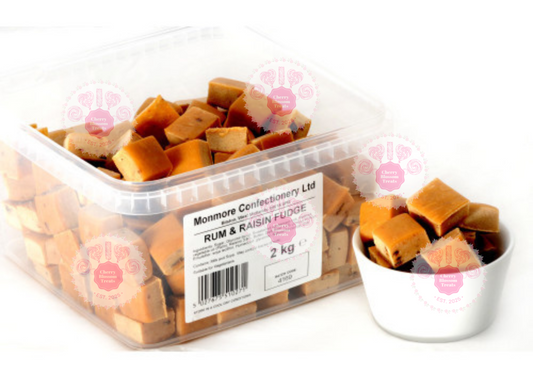 Rum & Raisin Fudge