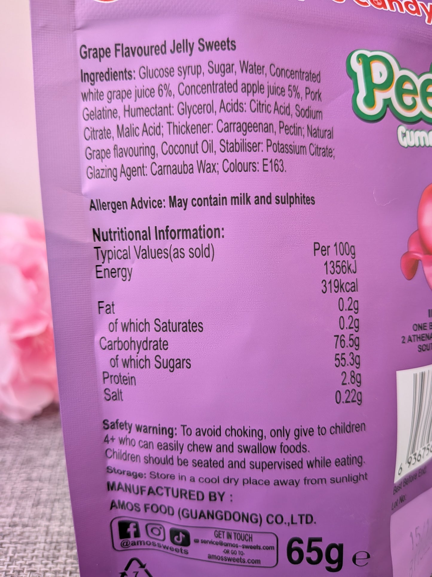 Amos Peelerz Peelable gummies
