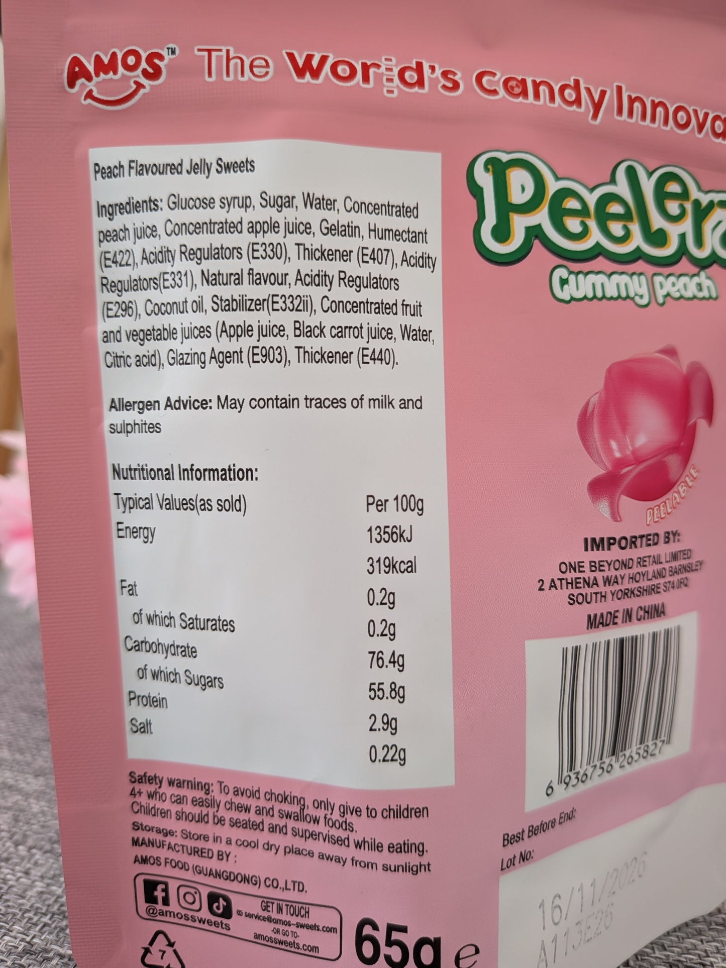 Amos Peelerz Peelable gummies
