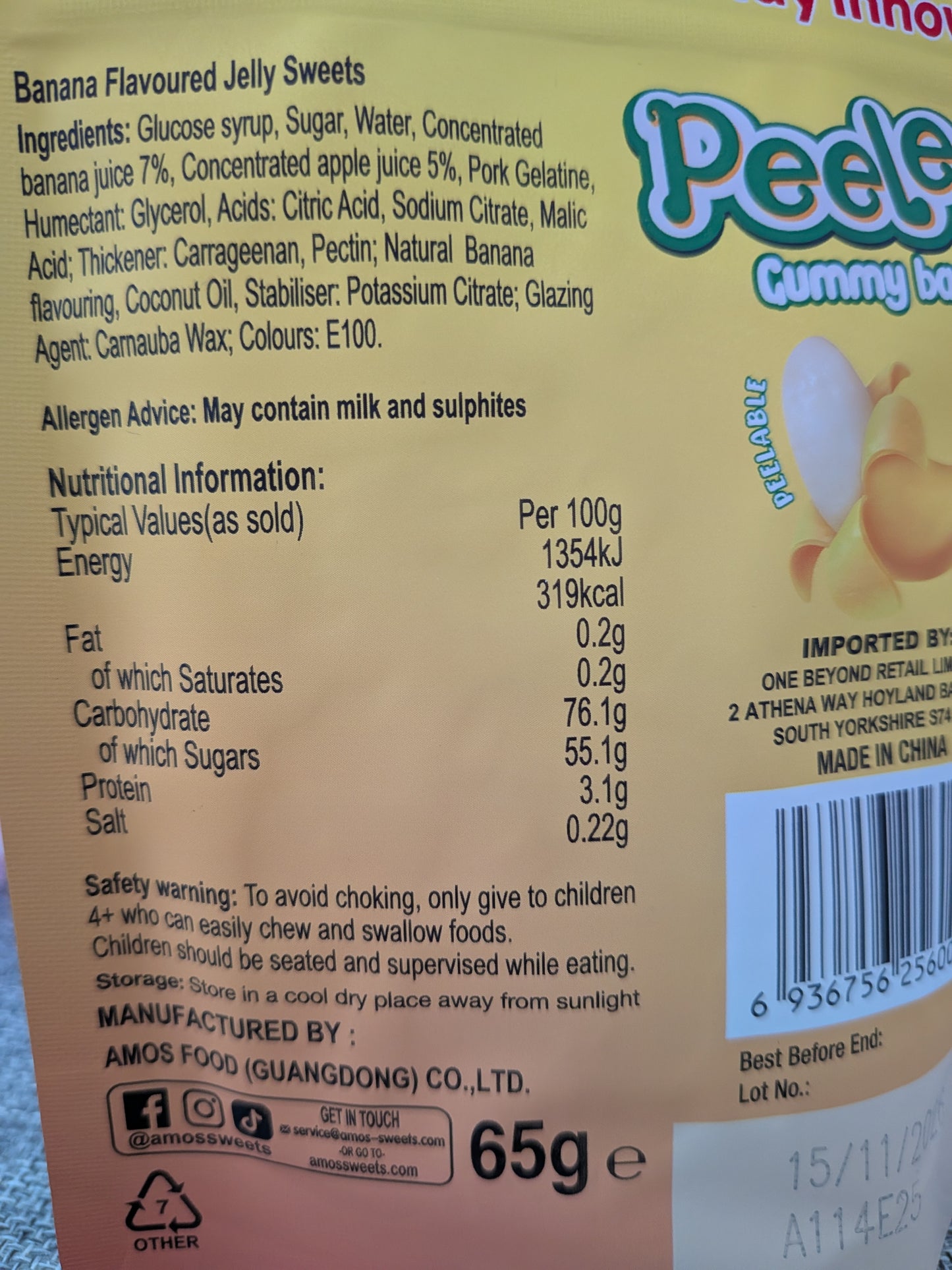 Amos Peelerz Peelable gummies