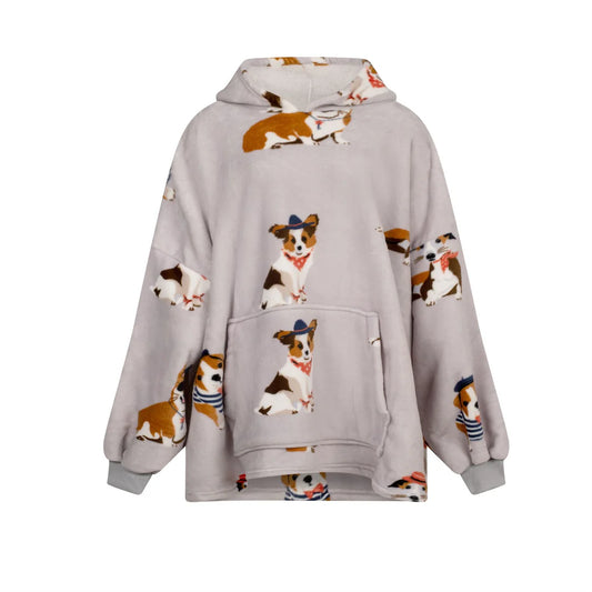 Poochies Fleece Hoodie Multi