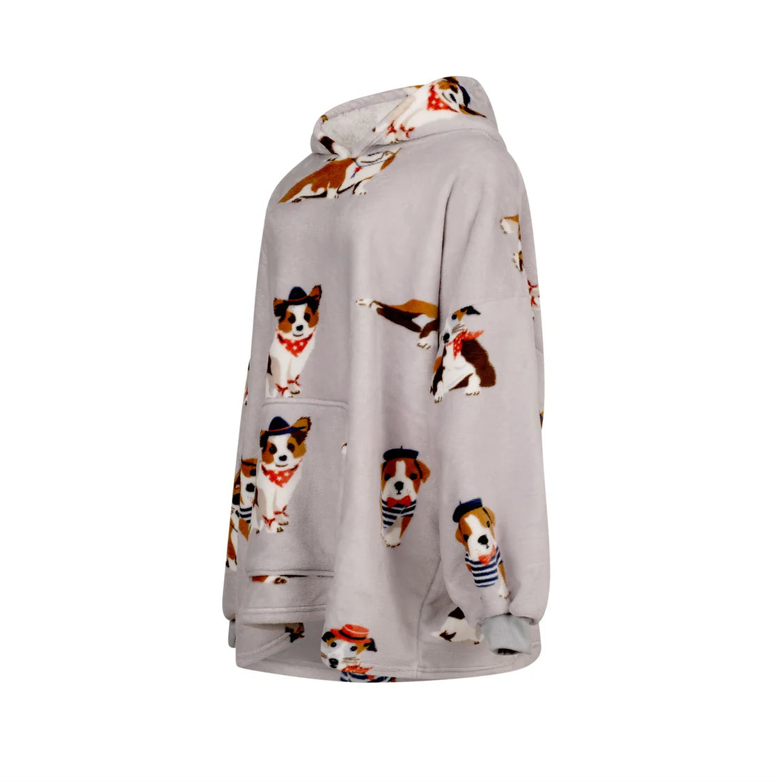 Poochies Fleece Hoodie Multi