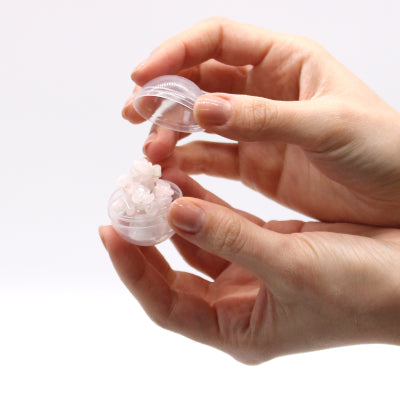 Rose Quartz Crystal Jewellery Bath Bomb