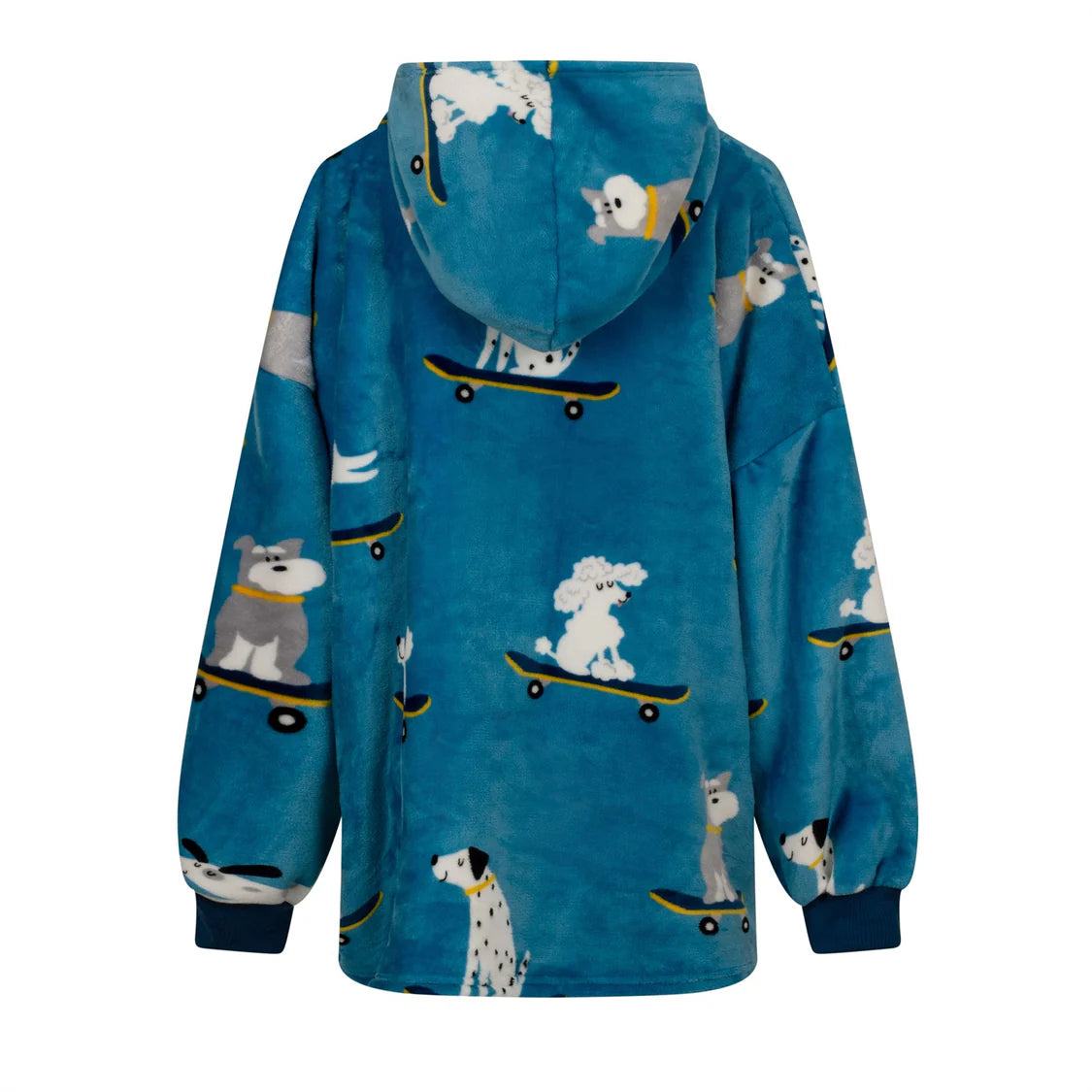 Skater Dog Fleece Hoodie Multi