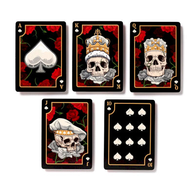 Skulls and Roses Standard Playing Card Deck