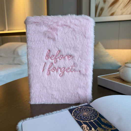 Soft Book Dream Journal: Before I Forget