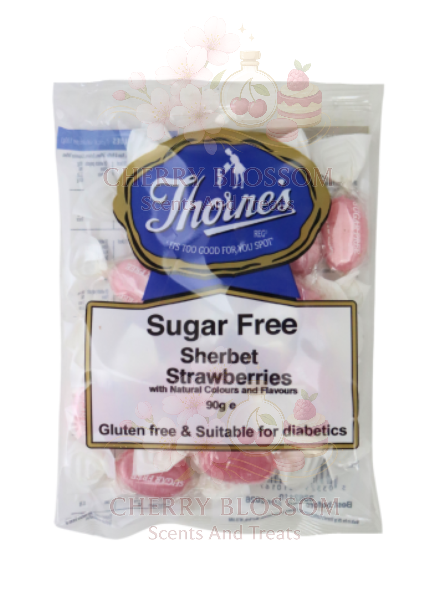 Thornes Sugar Free Strawberry Sherbets