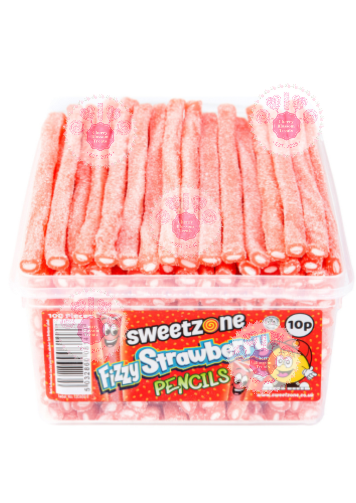 Strawberry Fizzy  Pencils
