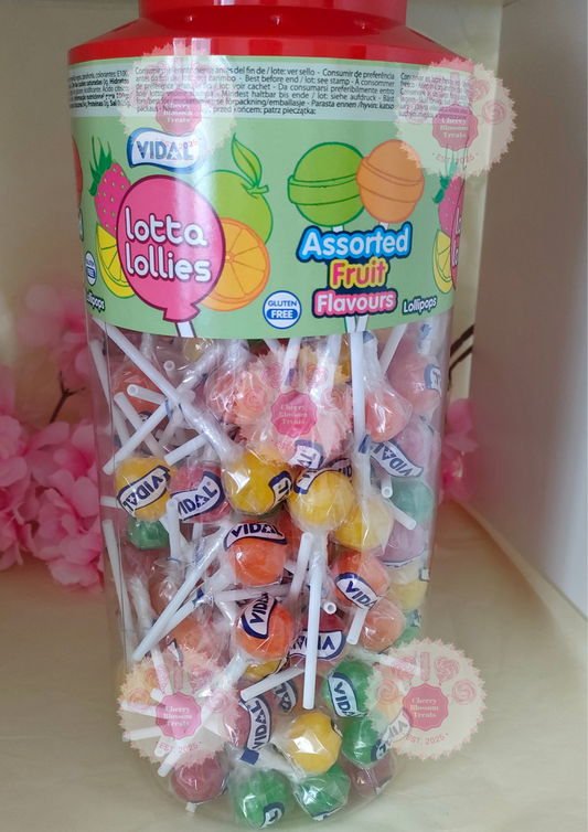 Vidal Assorted Fruit Lollies