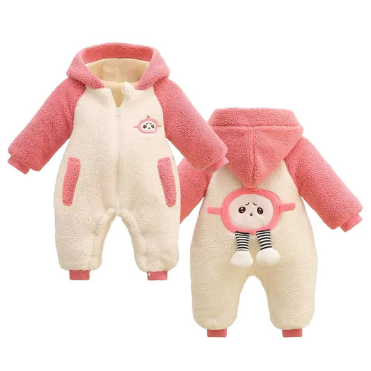 WYTbaby Baby Snowsuit Winter Fleece