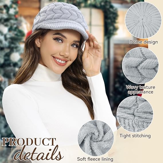 Women's Winter Knitted 5-Piece Set