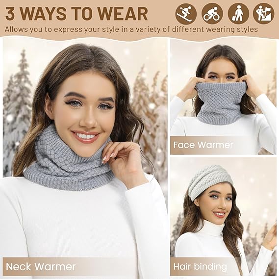 Women's Winter Knitted 5-Piece Set