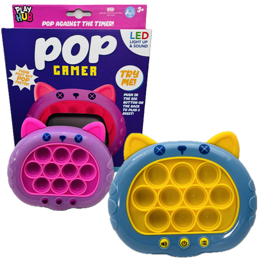 Cool Cat Light Up/Sound Pop Gamer Set