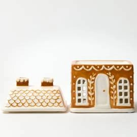 Gingerbread House Ceramic Burner