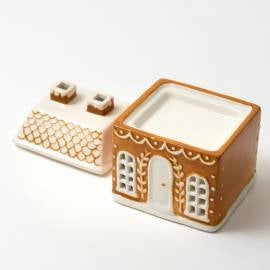 Gingerbread House Ceramic Burner