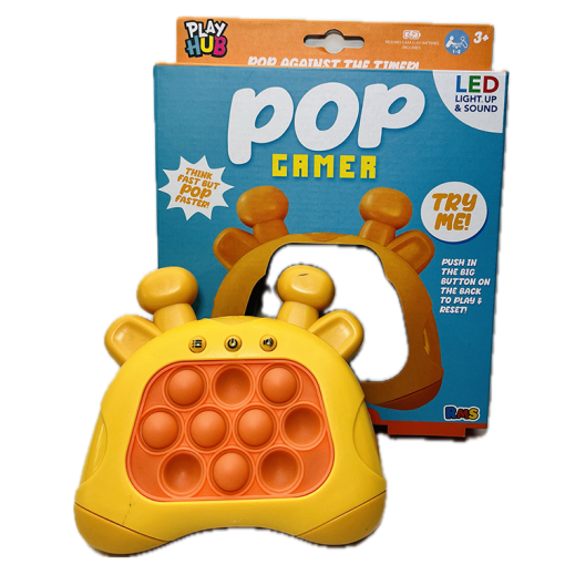 Super Giraffe Light Up/Sound Pop Gamer Set