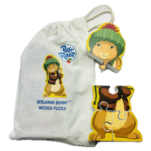 Peter Rabbit Deluxe Wooden Puzzle In A Bag Set