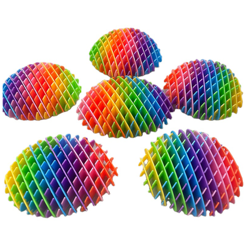 Flexi Rainbow Hive Fidget Toy