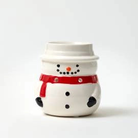 Snowman Ceramic Burner